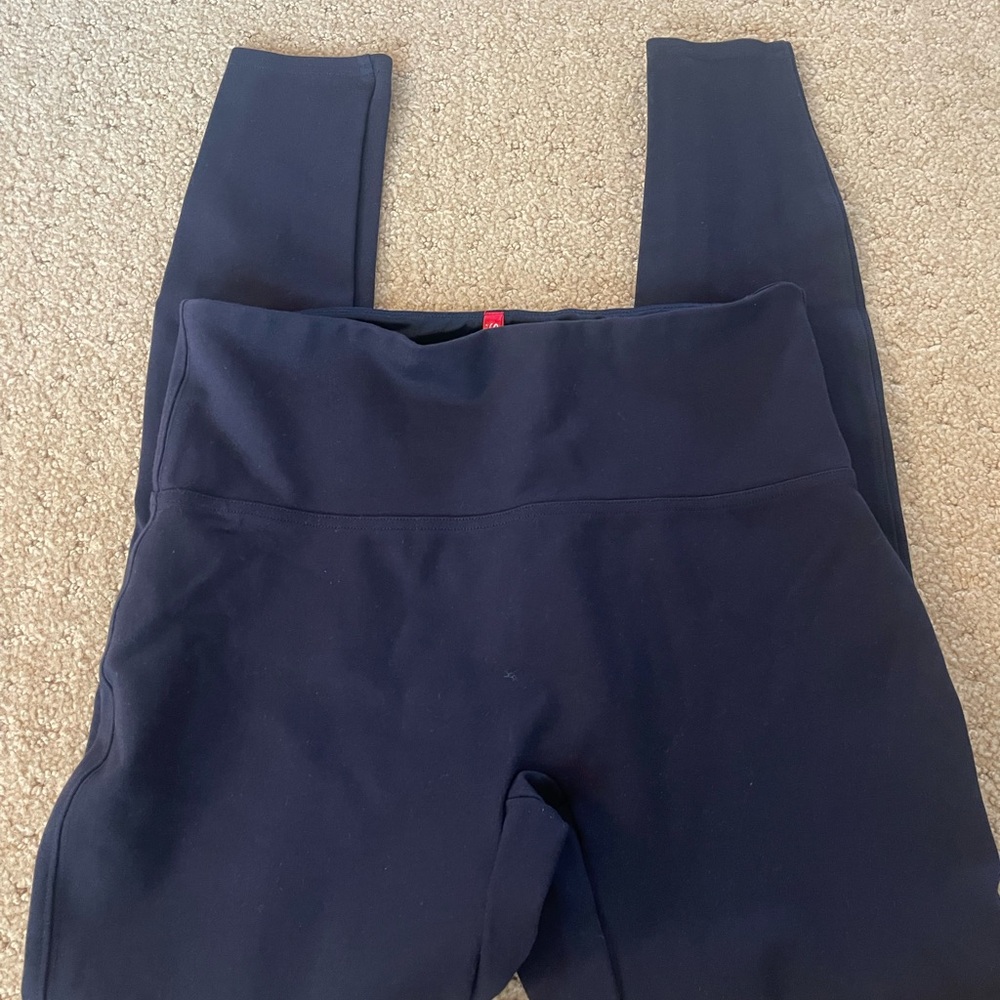 SPANX Navy-Blue Leggings